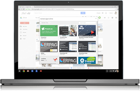 Beispielbild für Google Drive for Work-Apps von externen Anbietern