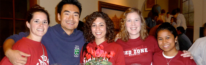 Photo of three alumni from Stanford GSE Reunion 2009