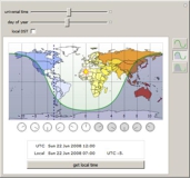 Day and Night World Clock