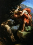 Orfeo e Euridice by Enrico Scuri, 1842, Musei Civici di Pavia