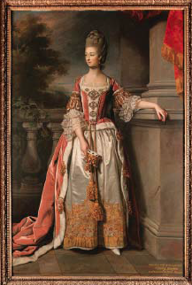 Charlotte Bertie, Countess of Abingdon, by Nathaniel Dance-Holland (1769)