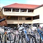 Green Library, East entrance