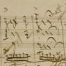Gaetano Donizetti. Excerpt from Betly (La capanna svizzera). Original manuscript. 1836. MLM 264
