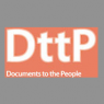 Official logo of "DttP: Documents to the People," the official publication of the Government Documents Round Table (GODORT) of the American Library Association (ALA).