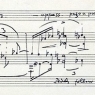 Primavera [1928], manuscript detail