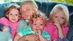 Three of the children who died