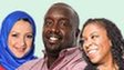 Shaimaa Khalil, Alan Kasujja and Bola Mosuro