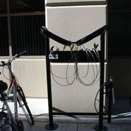 Bicycle Repair Stand at the School of Medicine