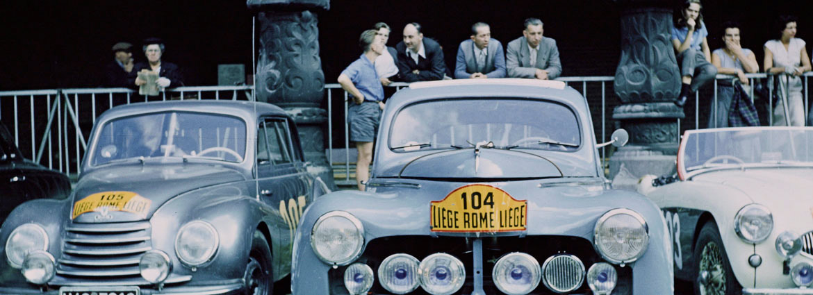 Archive photo of 1940s autos