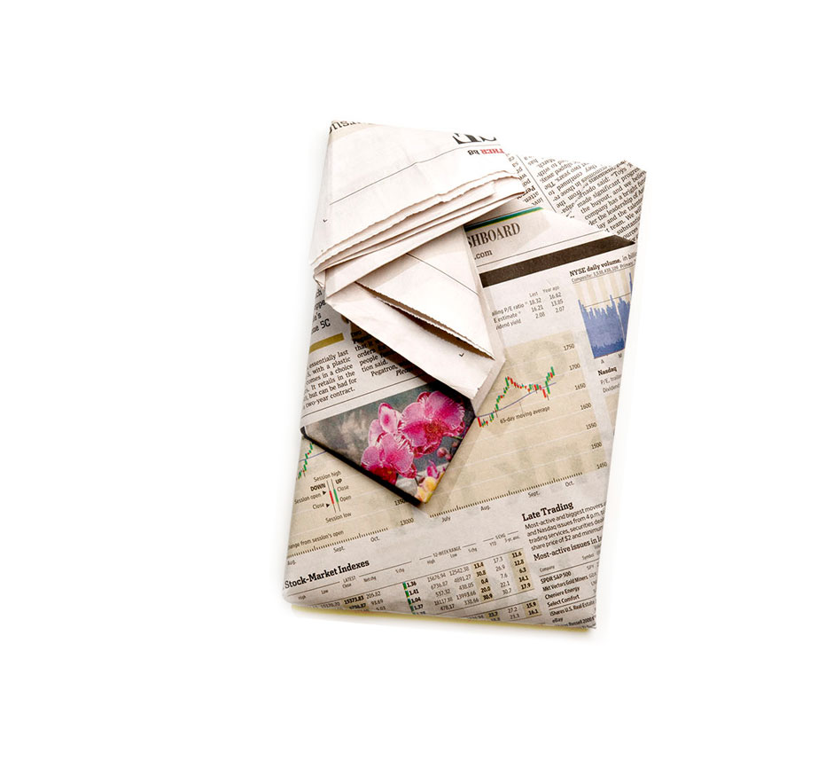 Wall Street Newspaper Wrap 1