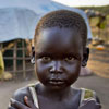 portrait of a young sudanese child