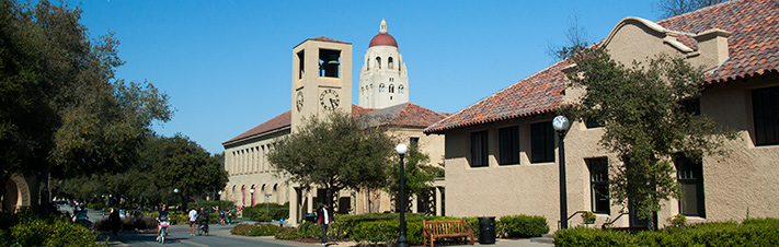 Photo of GSE buildings and the clock tower