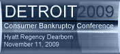 Detroit Consumer Bankruptcy Conference