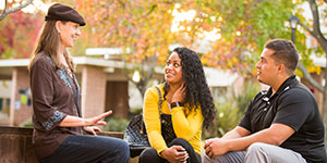 Students outside