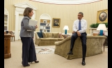 President Obama Is Briefed On The Navy Yard Shooting By Lisa Monaco