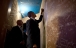 President Obama Signs A Wall At The Copernicus Center