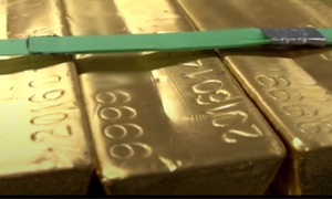 Homepage About feature West Point gold bars