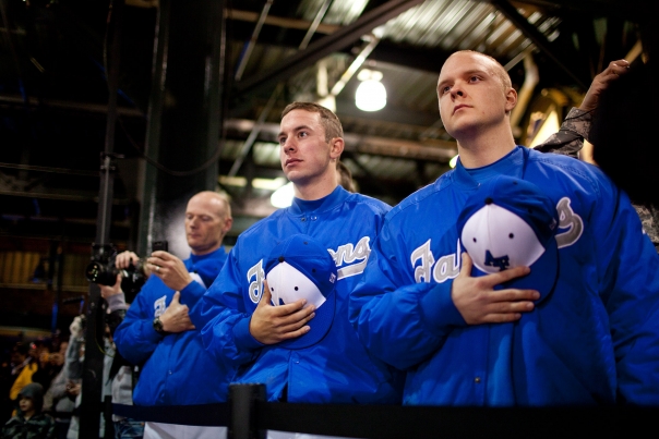 Members of the Air Force Academy Baseball Team