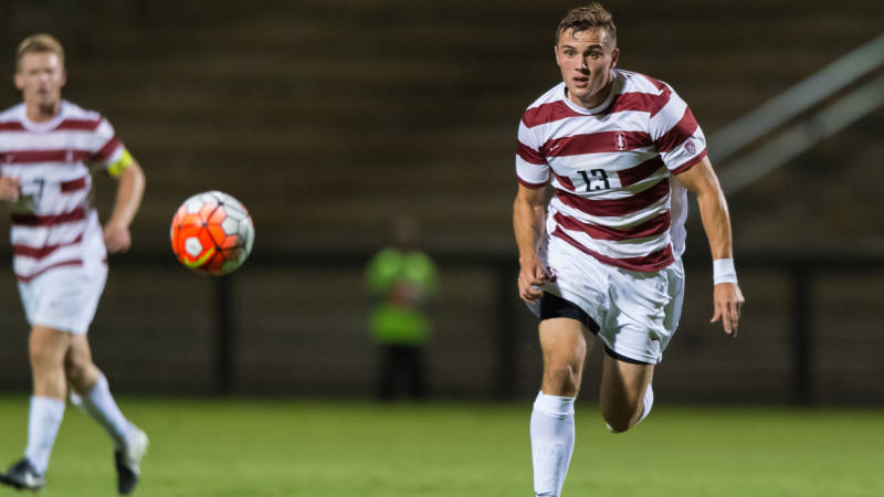 Jordan Morris. Photo by Jim Shorin/StanfordPhoto.com.