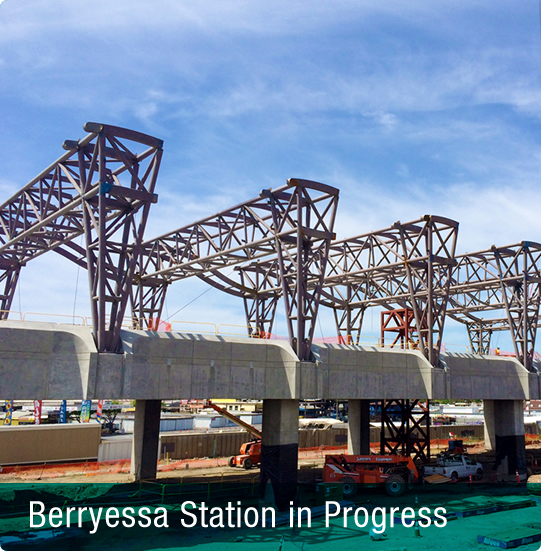 Image of Berryessa Station rendering