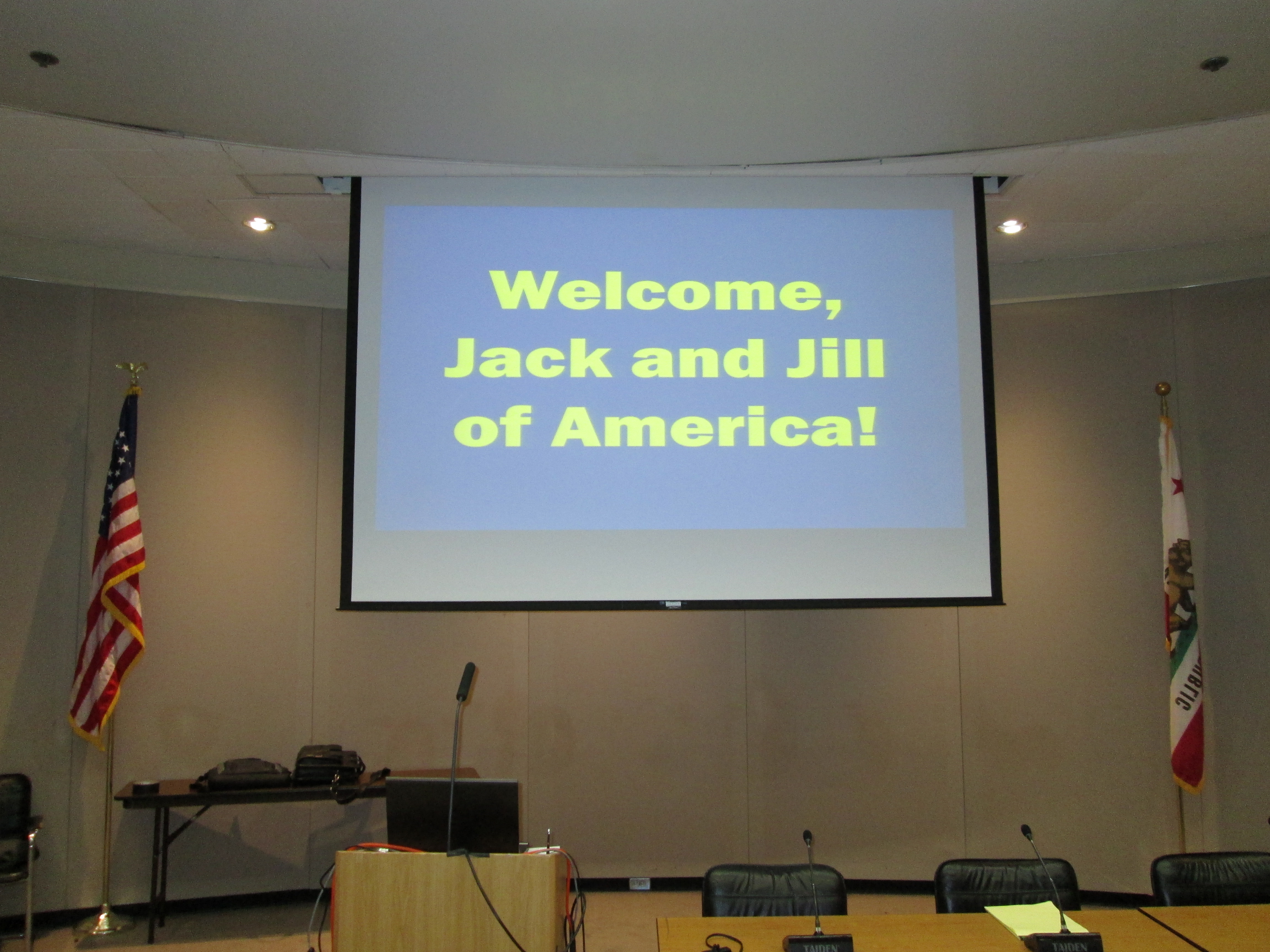 Picture from OIPA/CRB Forum with Jack and Jill of America