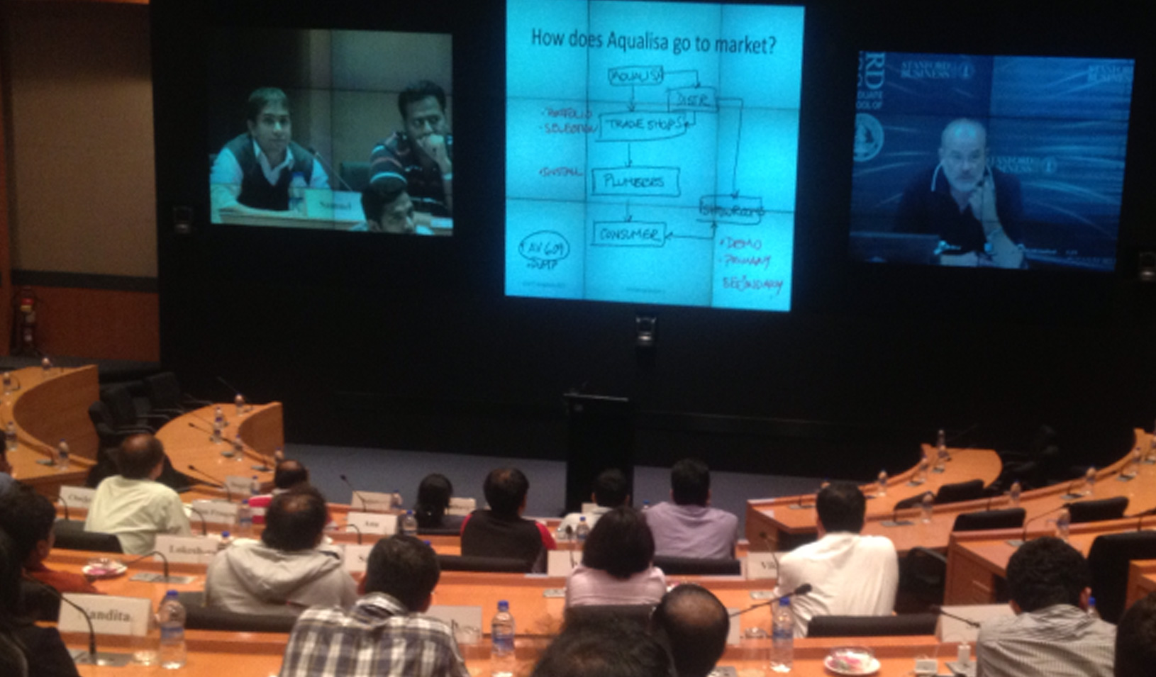 Students in a Stanford Ignite-Bangalore class