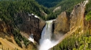 Photo of Yellowstone waterfall