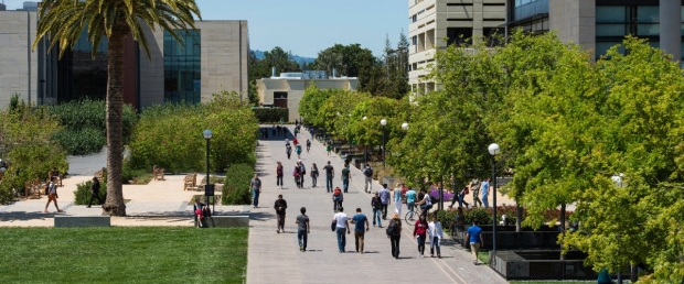 Discovery Walk on Stanford Medicine campus