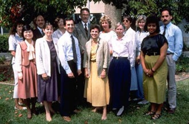 Center staff, circa 1980