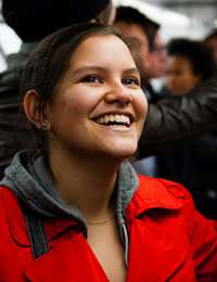 SENIOR JAMIE YUEN-SHORE TRAVELS ON THE SUBWAY TO SEE BILL T. JONES/ARNIE ZANE DANCE AT THE JOYCE THEATER