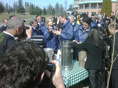 Secretary Clinton With Foreign Ministers at the G8 Meeting by U.S. Department of State