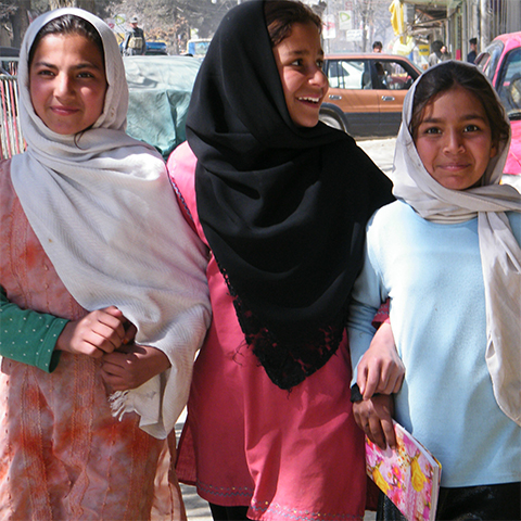 Girls in Afghanistan