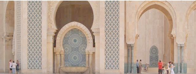 Hassan II mosque in Casablanca. Photo taken by Karim