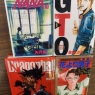 A few titles from the collection of Japanese manga held at the East Asia Library.