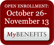 Open Enrollment Oct. 26 - Nov. 13