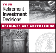 Your retirement investment decisions; Deadlines are approaching. 
