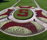photo of Stanford "S" in the Oval