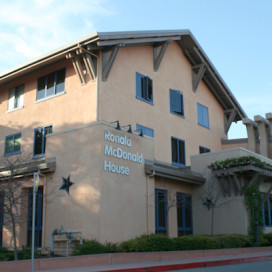 Stanford's Ronald McDonald House, amid plans to expand onto an adjacent property, received rezoning approval from the Palo Alto City Council. The House will more than double its capacity to shelter families of children being treated at Lucille Packard Children's Hospital. (ALISA ROYER/The Stanford Daily)