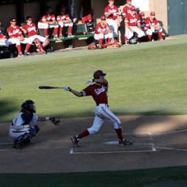 Stanford junior Danny Diekroeger (pictured) and senior Justin Ringo lead the team so far this season with batting averages of .333.