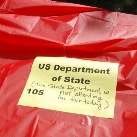 The U.S. Department of State allegedly failed to show up due to the recent government shutdown, but the jury is still out. (MADDY SIDES/The Stanford Daily)