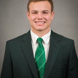 True freshman kicker Michael Geiger has been rock-solid for the Spartans this year, making 14 of his 15 field goals and 33 of his 35 PATs. (Michigan State Athletics)
