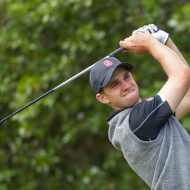 Junior Patrick Rodgers (above) will look to help Stanford men's golf win its first Pac-12 title in 20 years before he leaves. (CASEY VALENTINE/StanfordPhoto.com)