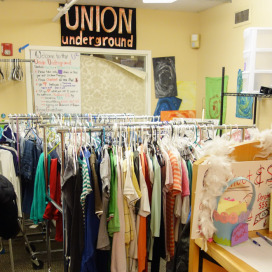 Starting as a business plan for an Alternative Spring Break project, The Free Store has since grown into a full-fledged student service with a strong emphasis on sustainability, aiming to reduce waste by giving students a place for their leftover things instead of them being thrown away.
(RAHIM ULLAH/The Stanford Daily)