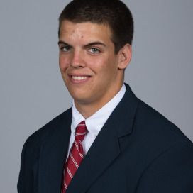 Freshman long snapper C.J. Keller (above)