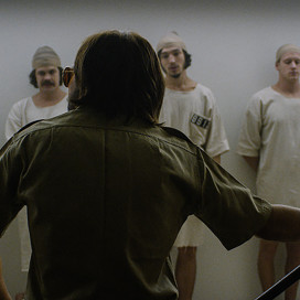 Scene from "The Stanford Prison Experiment," courtesy of Sundance Film Festival.