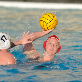 Senior Ashley Grossman (right) notched three goals in Thursday's matchups against Sonoma State and Santa Clara. (RICHARD C. ERSTED/isiphotos.com)