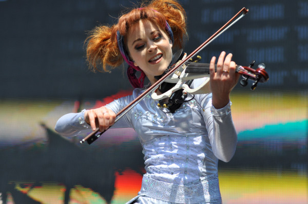 Violinist Lindsey Stirling. RAHIM ULLAH/The Stanford Daily