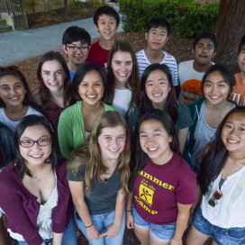 Major thanks to The Daily's 2015 interns. (SAM GIRVIN/The Stanford Daily)