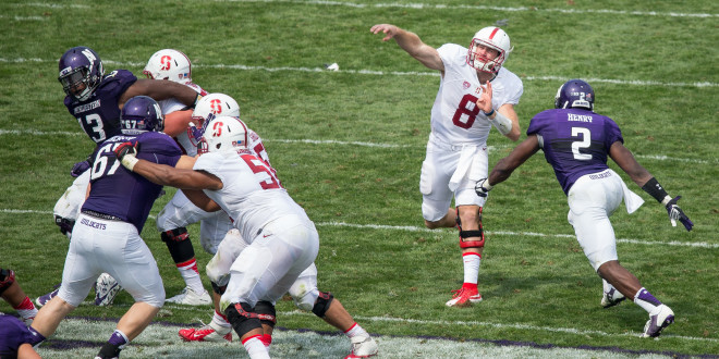 Stanford offense implodes in ugly loss to Northwestern