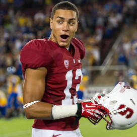 After coming to Stanford as a preferred walk-on, fifth-year senior Rollins Stallworth (above) has developed into an integral part of the Cardinal offense. (JIM SHORIN/stanfordphoto.com)